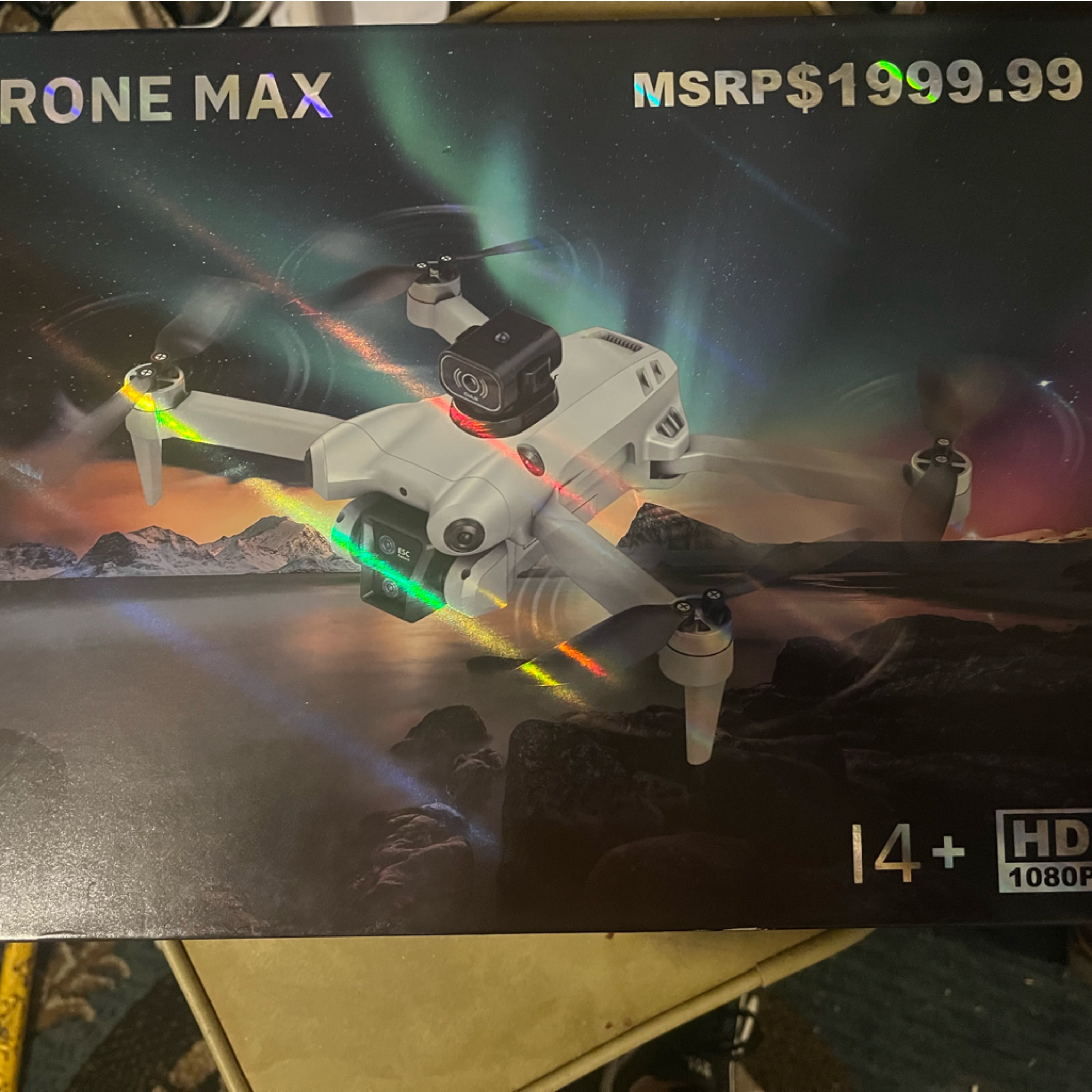 Drone Max Hd 1080p White Drone